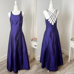 Vintage Roberta Violet Gown